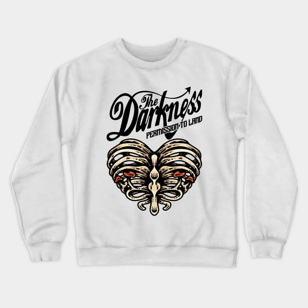 The Darkness One Way Ticket Crewneck Sweatshirt by NEW ANGGARA